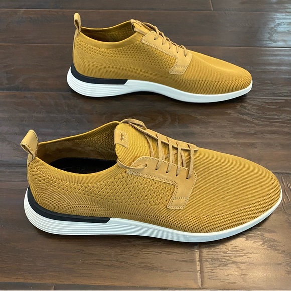 Without Box Wolf & Shepherd Mens SwiftKnit Brown & White Shoe Size variant - Picture 1 of 7